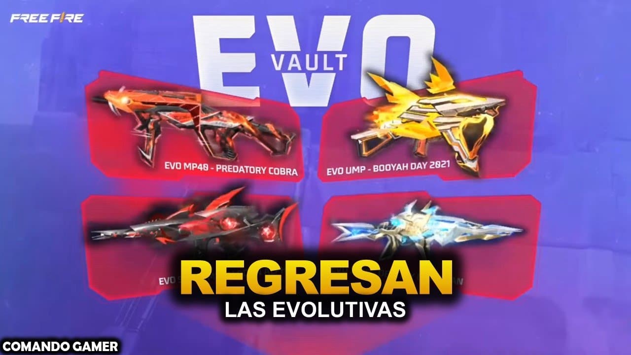 Descubre qué son las Armas Evolutivas en Free Fire: El Futuro de tu Arsenal