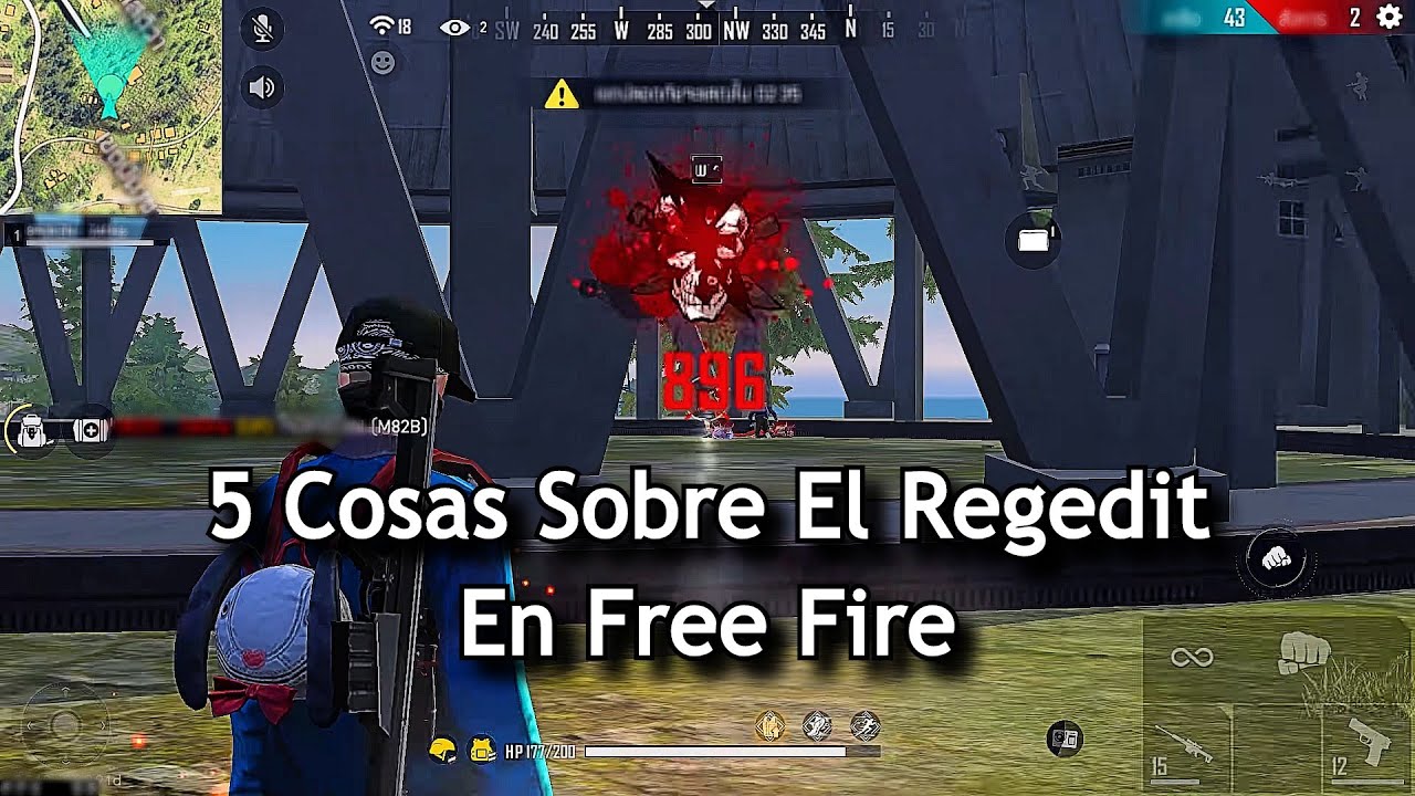 que es el regedit en free fire y para que se usa